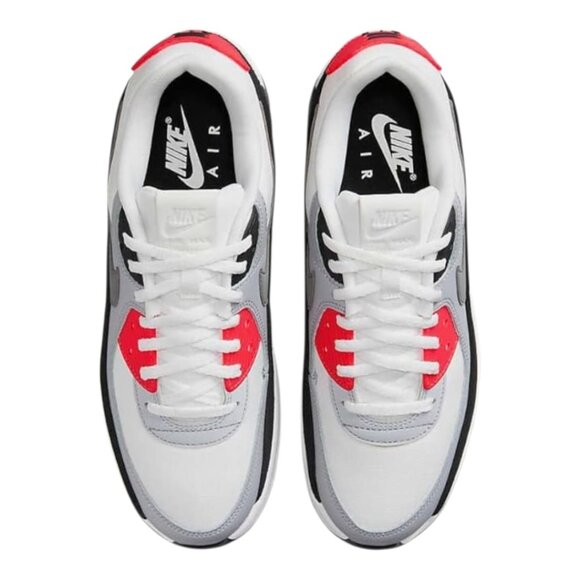 New Nike Women's Air Max 90 LV8 Sneaker - White/Black/Grey - Size: 8 ( 25 CM) - Picture 12 of 16